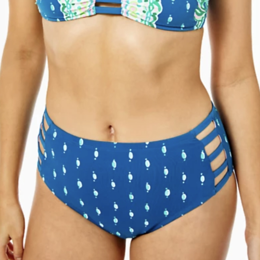 {Lilly Pulitzer} Brand New Rumy Bikini Bottoms - Picture 1 of 9